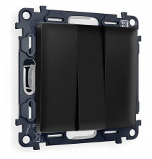 Выключатель трехклавишный без рамки Ambrella Volt Quant MA805010