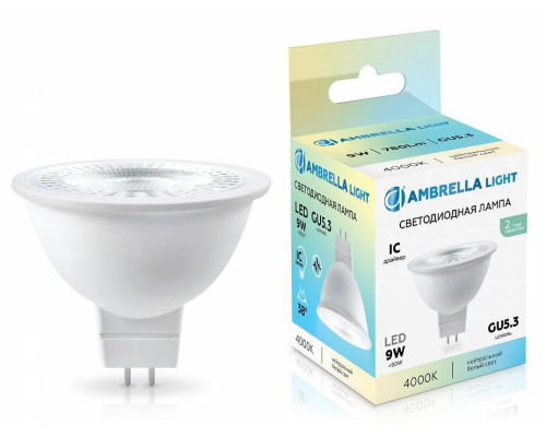 Лампа светодиодная Ambrella Light MR16 170904