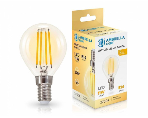 Лампа светодиодная Ambrella Light G45 451133
