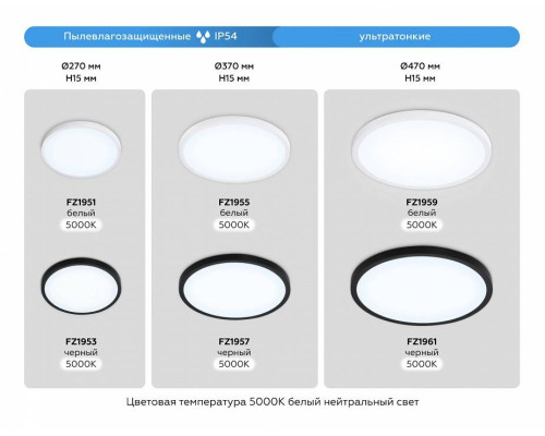 Накладной светильник Ambrella Light FZ FZ1953