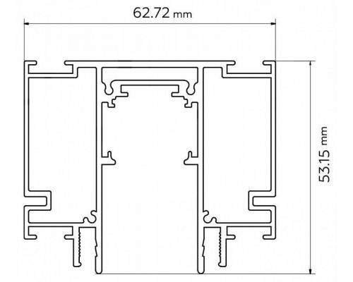 Трек встраиваемый Ambrella Light GL GL3251