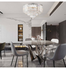 Люстра на штанге Arte Milano Sorrento 375509/8/40/470 CR