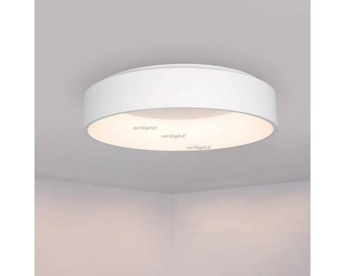 Накладной светильник Arlight SP-TOR-RING-SURFACE-R600-42W Warm3000 (WH, 120 deg) 022137(1)