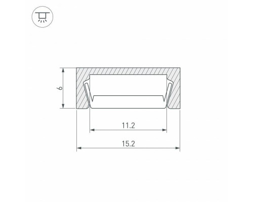 Профиль накладной Arlight MIC 029763