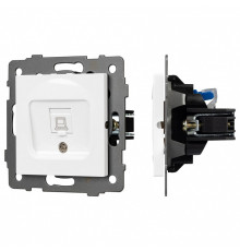 Розетка Ethernet RJ-45 и со шторками, без рамки Arlight SCT 049842