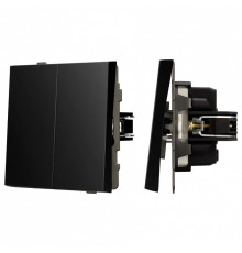 Выключатель двухклавишный без рамки Arlight SWT 054059