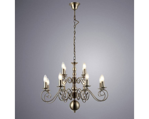 Подвесная люстра Arte Lamp Isabel A1129LM-12AB
