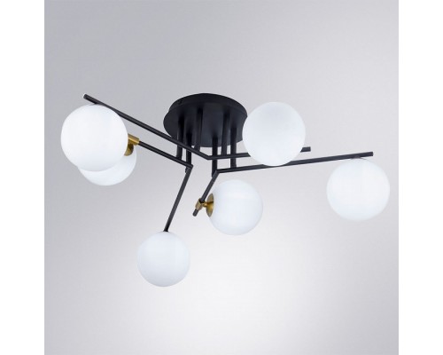 Потолочная люстра Arte Lamp Gemini A2243PL-6BK