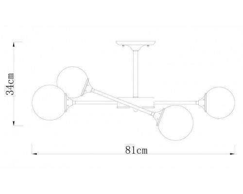 Люстра на штанге Arte Lamp Marco A2703PL-6SG