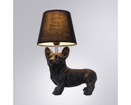 Настольная лампа декоративная Arte Lamp Schedar A4008LT-1BK