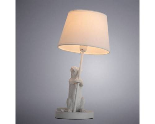 Настольная лампа декоративная Arte Lamp Gustav A4420LT-1WH