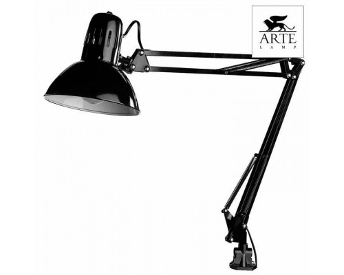 Настольная лампа офисная Arte Lamp Senior A6068LT-1BK