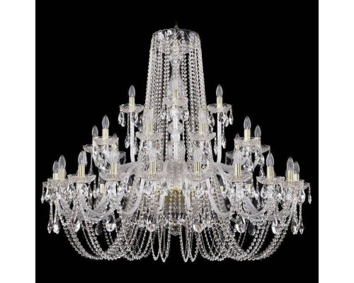 Подвесная люстра Bohemia Ivele Crystal 1402 1402/20+10+5/460/G
