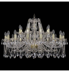 Подвесная люстра Bohemia Ivele Crystal 1413 1413/16+8/360/G