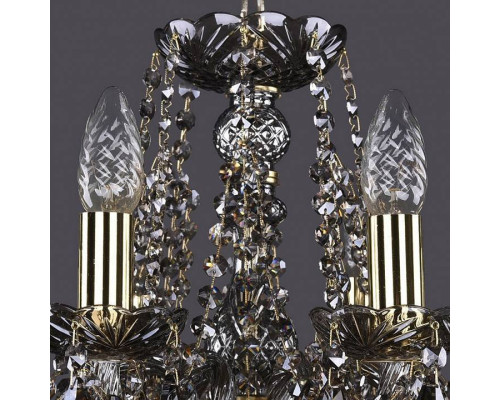 Подвесная люстра Bohemia Ivele Crystal 1413 1413/8/165/G/M731