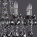 Подвесная люстра Bohemia Ivele Crystal 1413 1413/8/200/Ni/M731