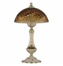 Настольная лампа декоративная Bohemia Ivele Crystal 7100 71100L/25 GW Amber/H-1K