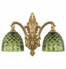 Бра Bohemia Ivele Crystal 7209 7209B15/2/175 FP P1 D Clear-Green/H-1J