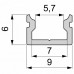 Профиль накладной Deko-Light AU-01-05 970085