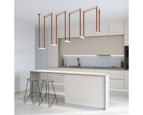 Комплект трековой системы Denkirs Belty SET DK55SET17-01-BR