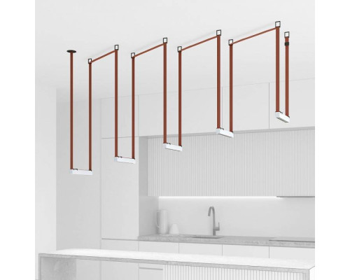 Комплект трековой системы Denkirs Belty SET DK55SET17-01-BR