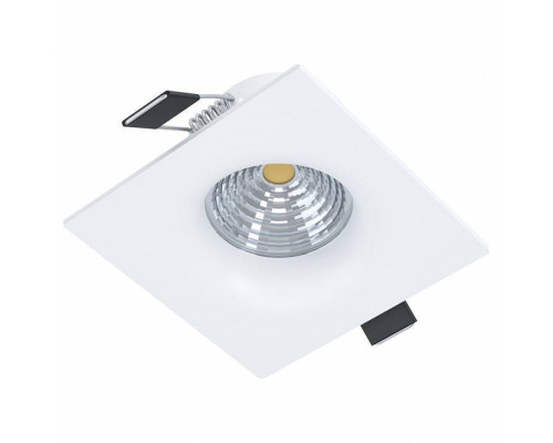 Встраиваемый светильник Eglo Saliceto LED 6 Вт диммируемый 88x88 мм алюминий 98473