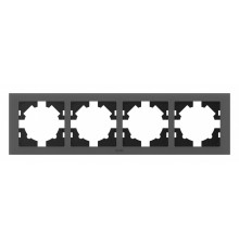 Рамка на 4 поста Elbi Eleсtriс Arya 511-023700-228