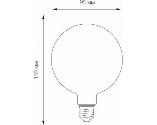 Лампа светодиодная Elektrostandard G95 F E27 6Вт 3300K a048264