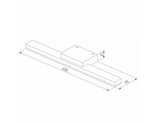 Подсветка для зеркала Elektrostandard Protect a052872