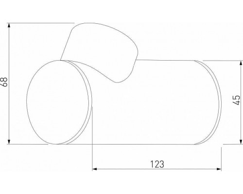 Накладной светильник Elektrostandard Ray a056371