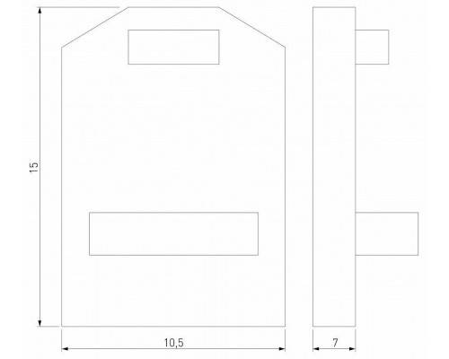 Заглушка для трека Elektrostandard Mini Magnetic a065634