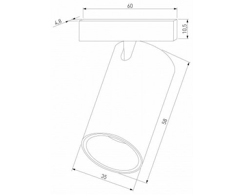 Светильник на штанге Elektrostandard Mini Magnetic a065645