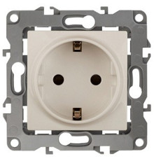 Розетка с заземлением, без рамки Эра Эра 12 12-2001-02