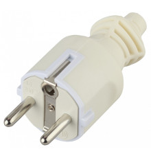 Вилка прямая с заземлением Эра  V4(W)