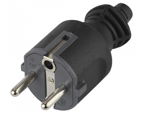 Вилка прямая с заземлением Эра  V4(B)