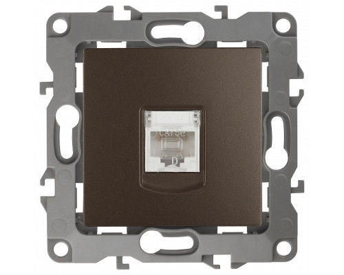 Розетка Ethernet RJ-45 без рамки Эра Эра 12 12-3107-13