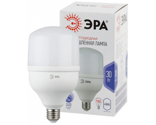Лампа светодиодная Эра Стандарт LED POWER T100-30W-6500-E27