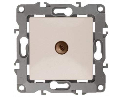 ТВ-розетка проходная без рамки Эра Эра 12 12-3102-02