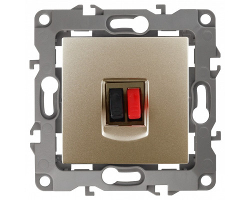 Розетка акустическая без рамки Эра Эра 12 12-3111-04