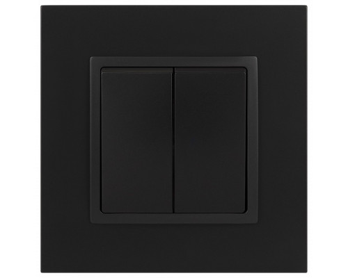 Выключатель двухклавишный без рамки Эра Эра Elegance 14-1104-05