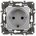 Розетка с заземлением, без рамки Эра Эра Elegance 14-2101-03