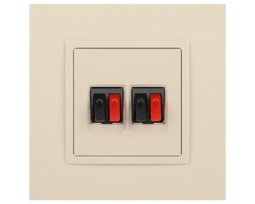 Розетка акустическая без рамки Эра Эра Elegance 14-3112-02