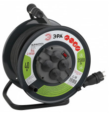 Удлинитель Эра  RMx-4es-3x2.5-40m-IP44(KG)