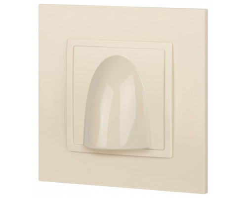 Розетка для вывод кабеля без рамки Эра Эра Elegance 14-6003-02