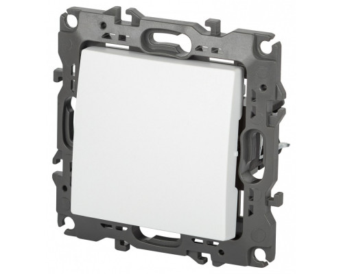 Выключатель одноклавишный без рамки Эра Эра 12 12-1101-01М