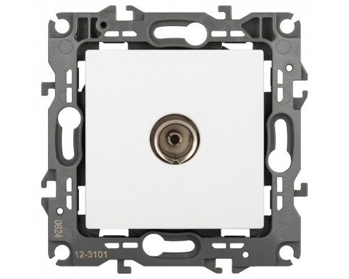 ТВ-розетка без рамки Эра Эра 12 12-3101-01М