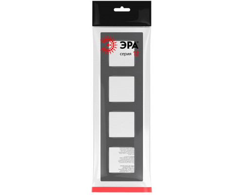 Рамка на 4 поста Эра Эра 12 12-5204-12