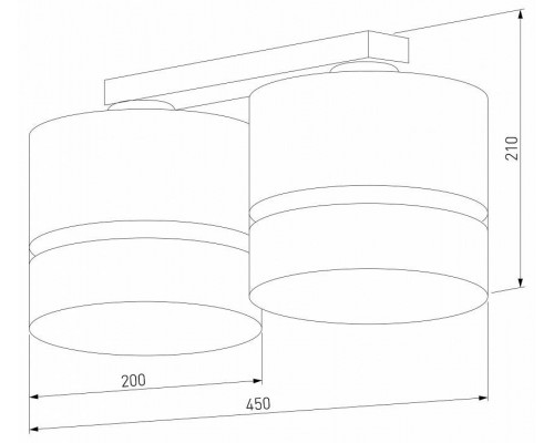 Накладной светильник TK Lighting Paglia 6692 Paglia