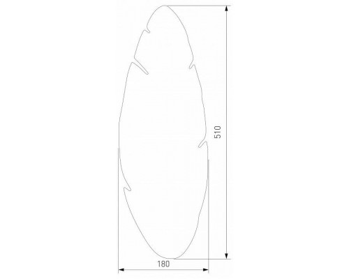 Накладной светильник TK Lighting Hoja 4678 Hoja Wood