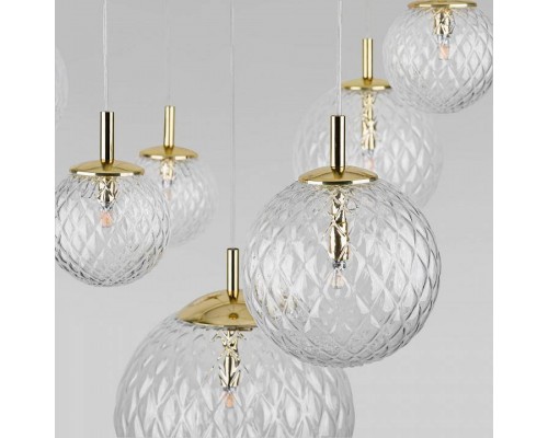 Подвесная люстра TK Lighting Cadix 4608 Cadix Gold